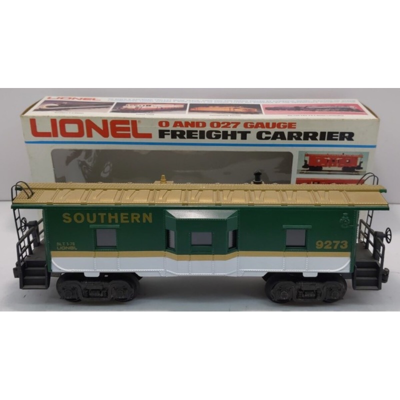 Lionel 6-9273 O Gauge Southern Bay Window Lighted Caboose EX/Box