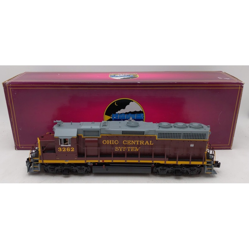 M.T.H  O Scale Ohio Central Premier GP-40 Diesel Engine w/Proto-Sound 3.0 LN/Box