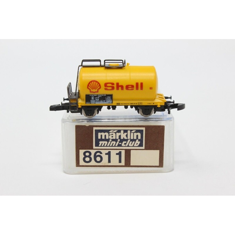 Marklin 8611 Z Scale DB Shell Petroleum Oil 2-Axle Tank Car LN/Box