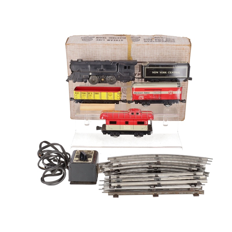 Marx 5622 Vintage O 1950’s New York Central Stream Line Electric Train Set EX/Box