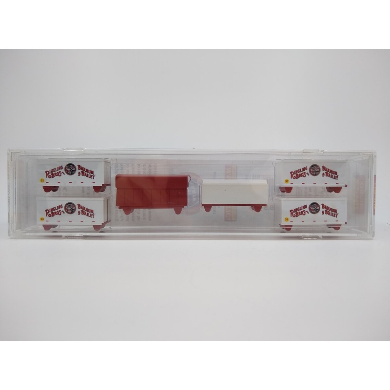 Micro-Trains 46200010 N Ringling Bros. Circus Wagon #31, 36, 37 & 38 (Set of 6) LN/Box