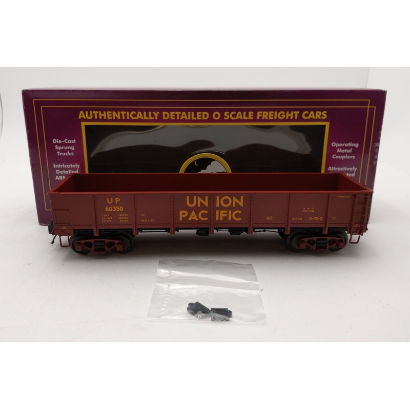 MTH 20-98094 O Gauge Union Pacific 55 Ton All Steel Drop Bottom Gondola #60350 LN/Box