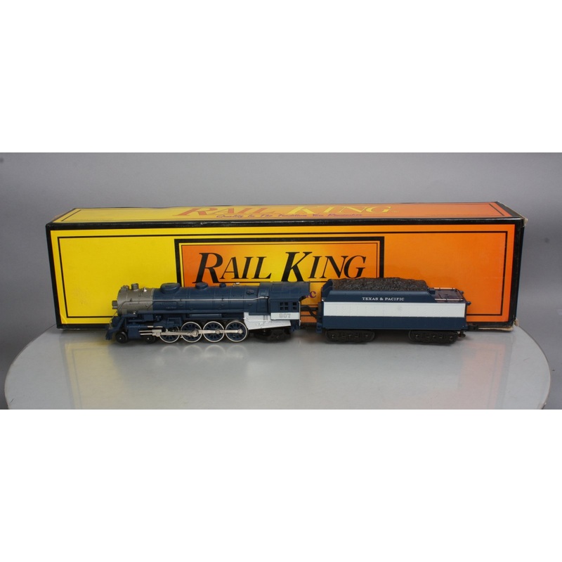 MTH 30-1114-1 O Gauge T&P 4-8-2 L-3 Mohawk Steam Locomotive w/PS1 #907 LN/Box