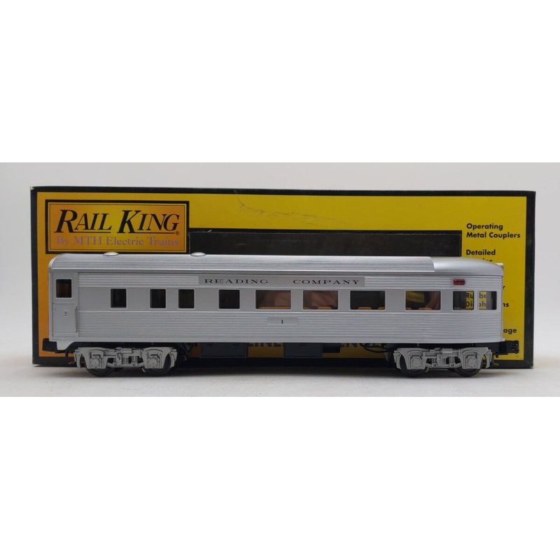 MTH 30-6133E O Reading Observation Car EX/Box