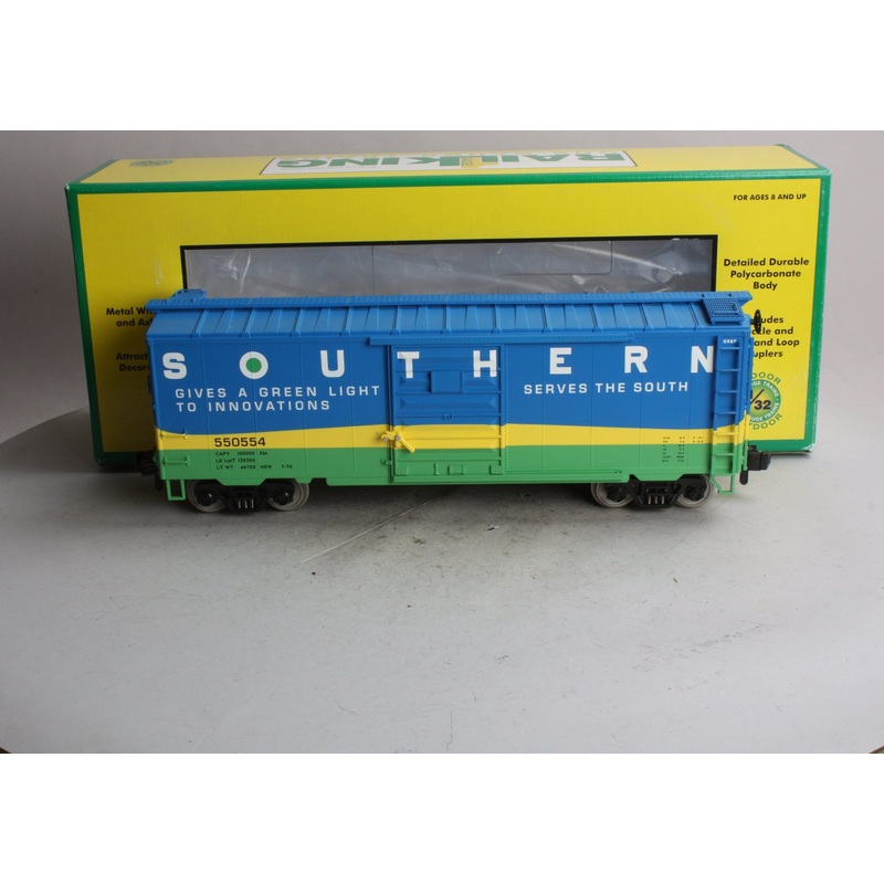MTH 70-74015 G Scale Southern 40′ Box Car #550554 LN/Box
