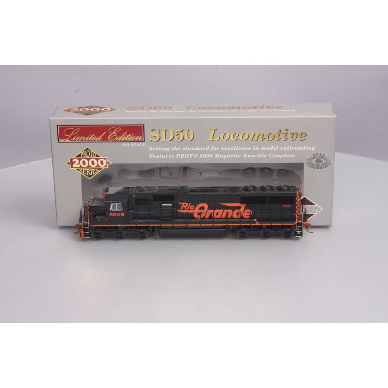 Proto 2000 30856 HO Denver & Rio Grande Western EMD SD50 Diesel Engine #5505 NIB