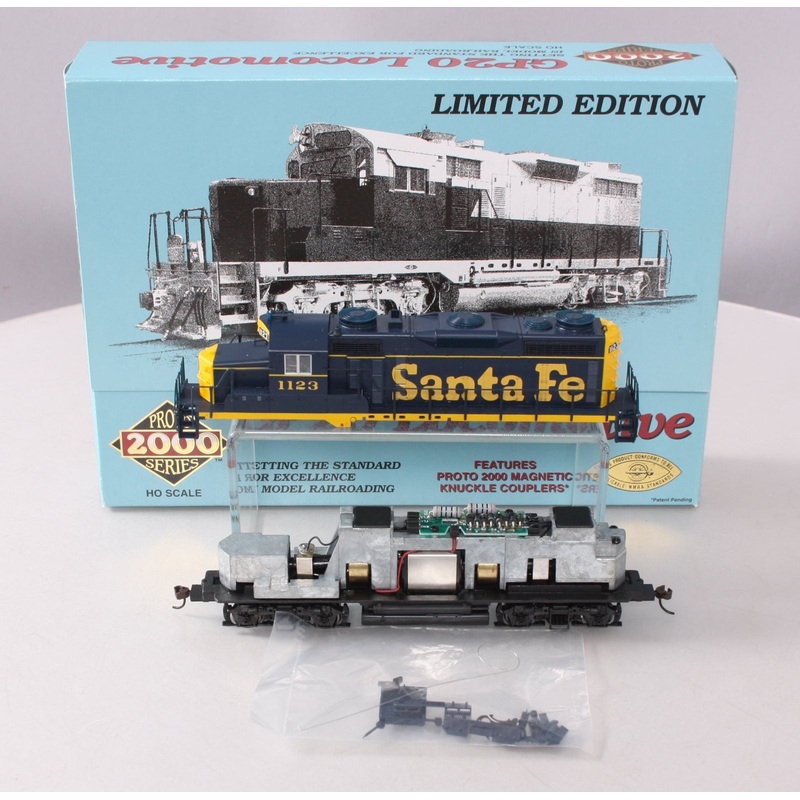 Proto 2000 8005 HO Scale ATSF GP20 Diesel Locomotive #1123 – DC NIB
