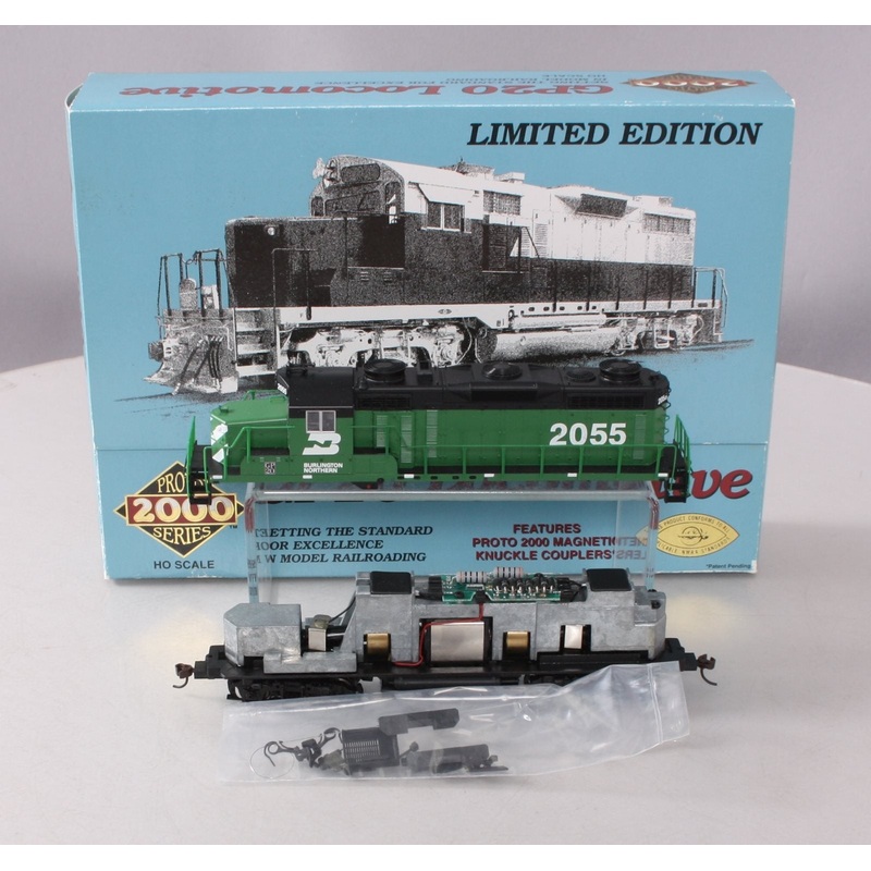 Proto 2000 8107 HO Burlington Northern Powered GP20 Diesel Locomotive #2055 NIB