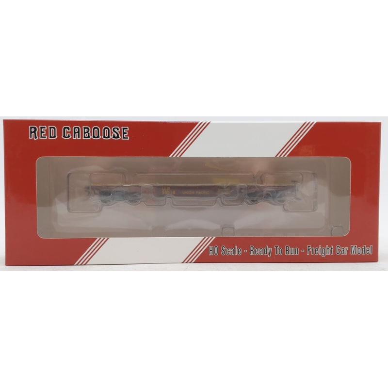 Red Caboose RR-32314-03 HO Union Pacific Fish Belly Flat Car #55518 LN/Box