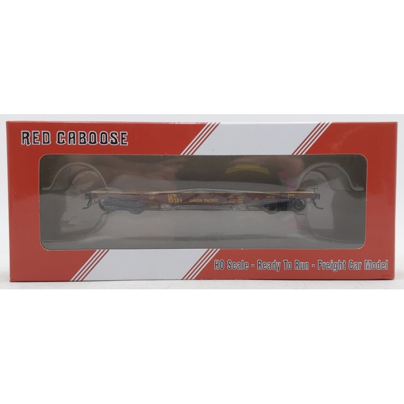 Red Caboose RR-32314-19 HO Union Pacific Fishbelly Flatcar #55359 LN/Box
