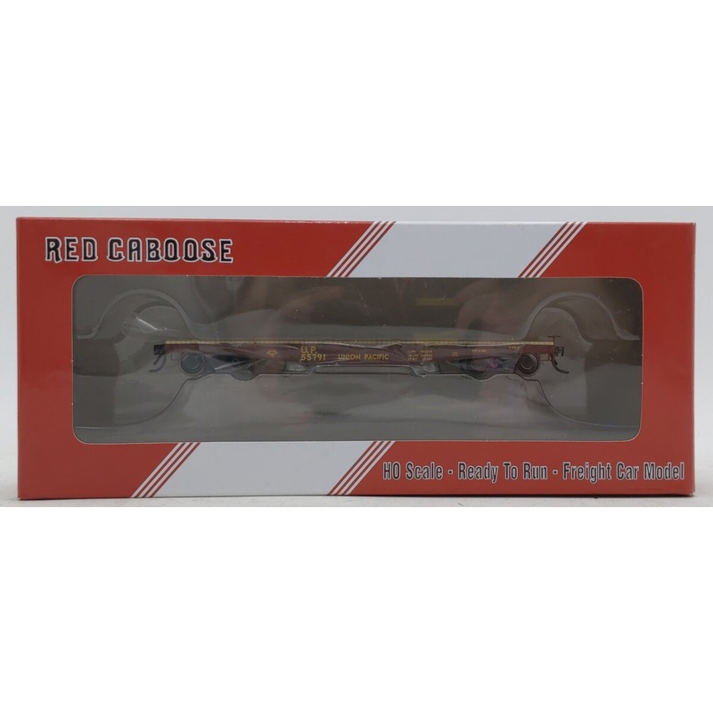 Red Caboose RR-32314-24 HO Union Pacific Fishbelly Flatcar #55791 LN/Box