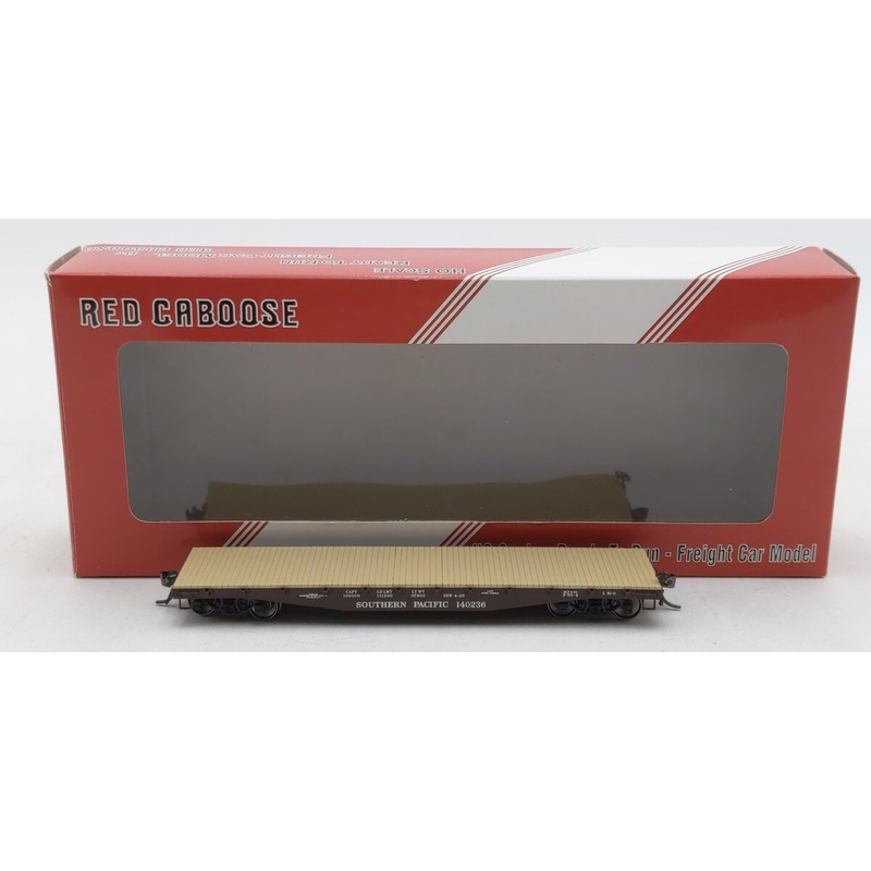 Red Caboose RR-32316-03 HO Southern Pacific Fishbelly Flat Car # 140236 NIB