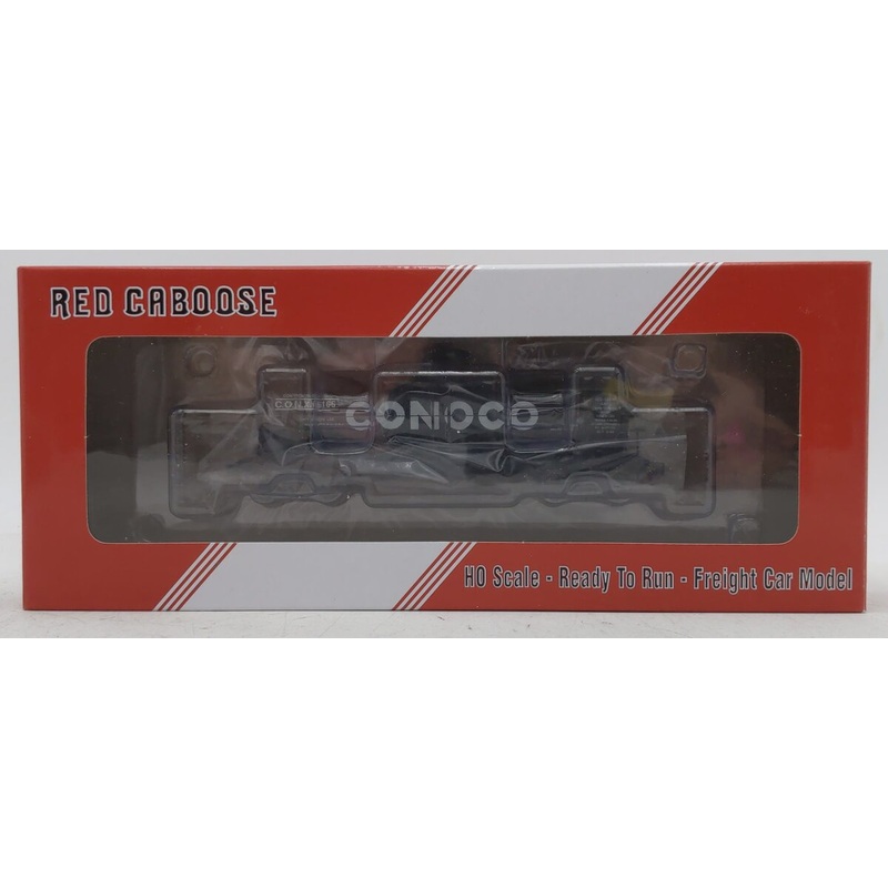 Red Caboose RR-33005-18 HO Conoco 103W 10K Gallon Welded Tank Car #6165 LN/Box