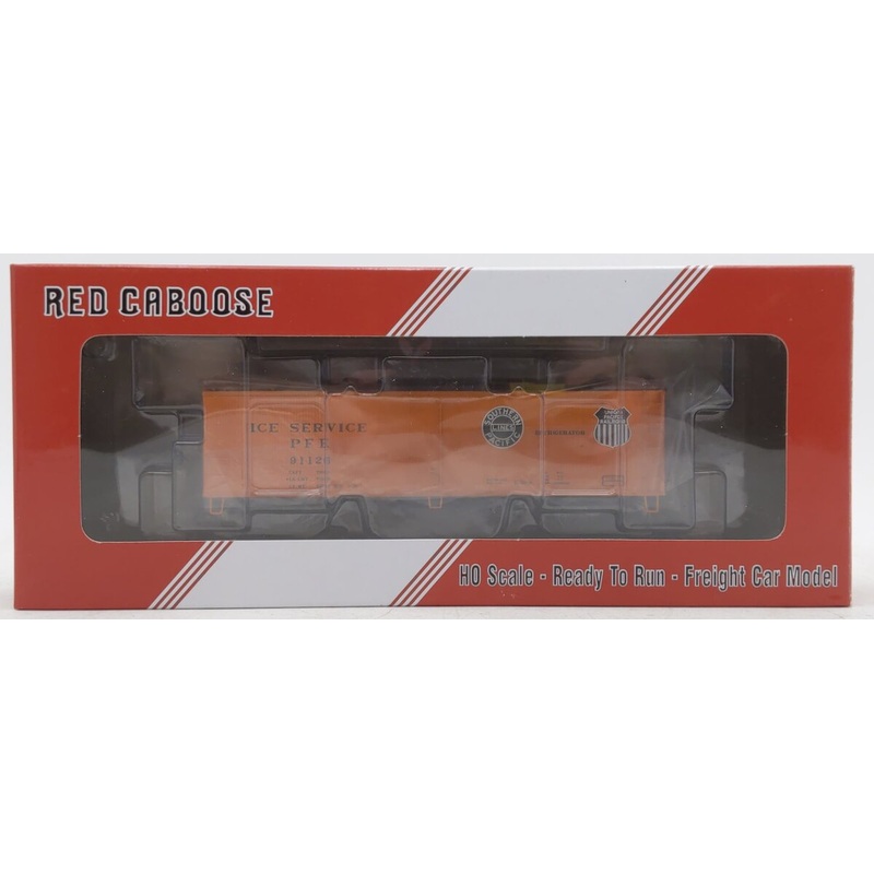 Red Caboose RR-34161-01 HO PFE Wood Refrigerator Car #91126 LN/Box