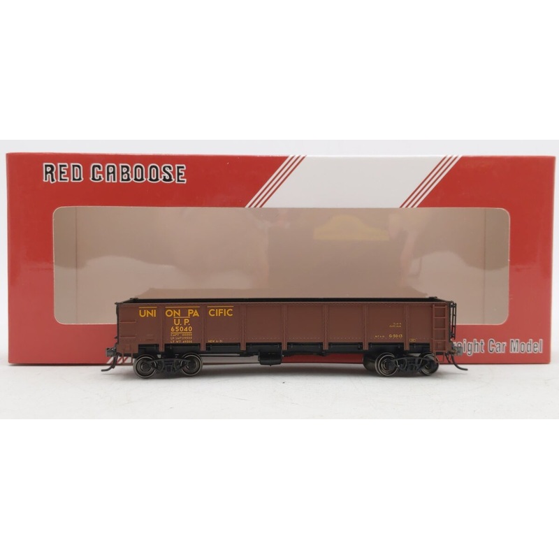 Red Caboose RR-35021-25 HO Union Pacific Drop Bottom Gondola #65040 LN/Box