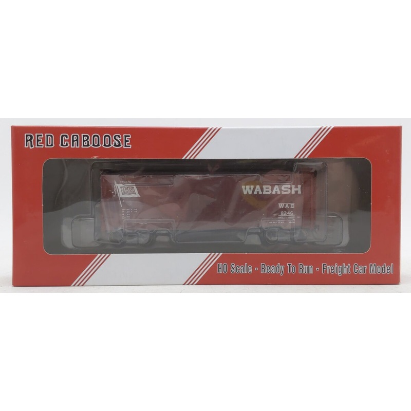 Red Caboose RR-38569-17 HO Wabash AAR Double Door Boxcar #8246 LN/Box