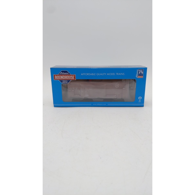 Roundhouse 2895 HO Scale Pacific Electric 40′ Ribbed Wooden Boxcar #00119 NIB