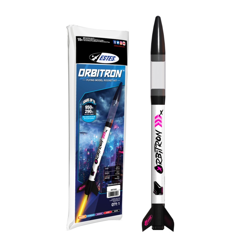 Estes 007002 Orbitron Flying Model Rocket Kit