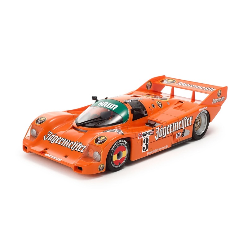 Tamiya 24372 1:24 Porsche 962C Jagermeister Sports Car Plastic Model Kit