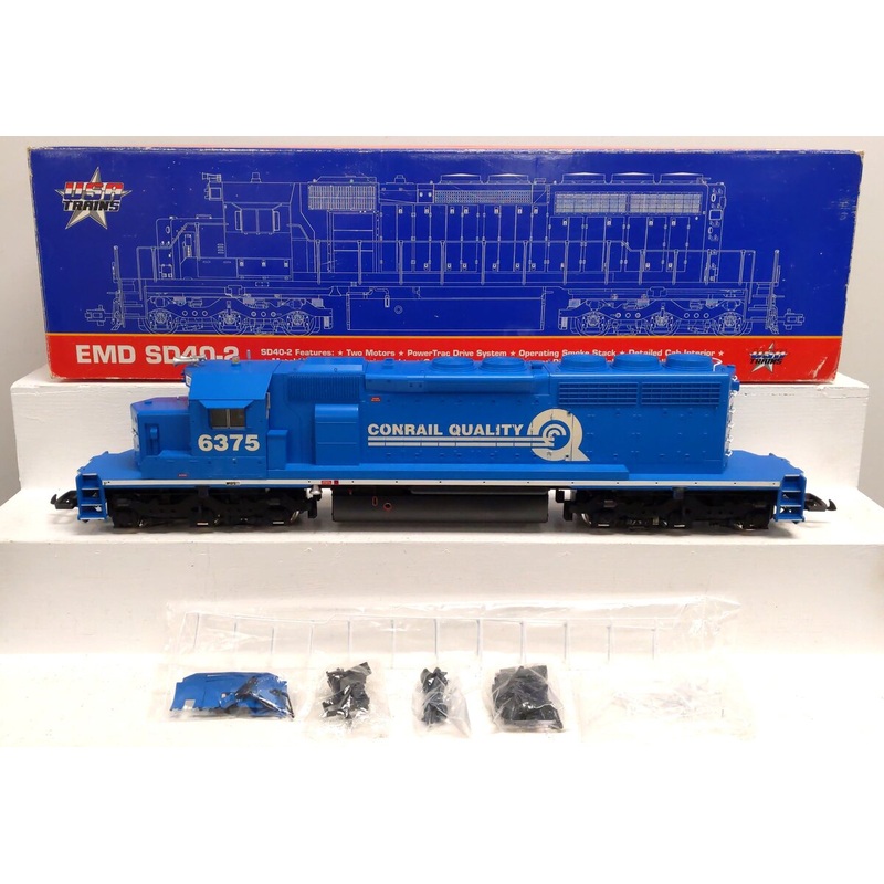 USA Trains 22305 G Scale Conrail SD40-2 Diesel Locomotive #6375 LN/Box
