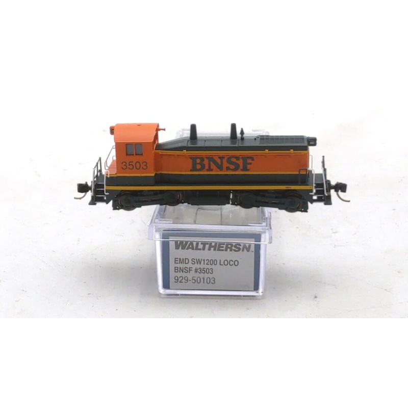 Walthers 929-50103 N Scale Burlington Northern Santa Fe EMD SW1200 Diesel #3503 LN/Box