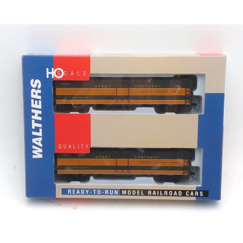 Walthers 932-26245 HO 50′ Great Northern REA Express Reefer (Pack of 2) NIB