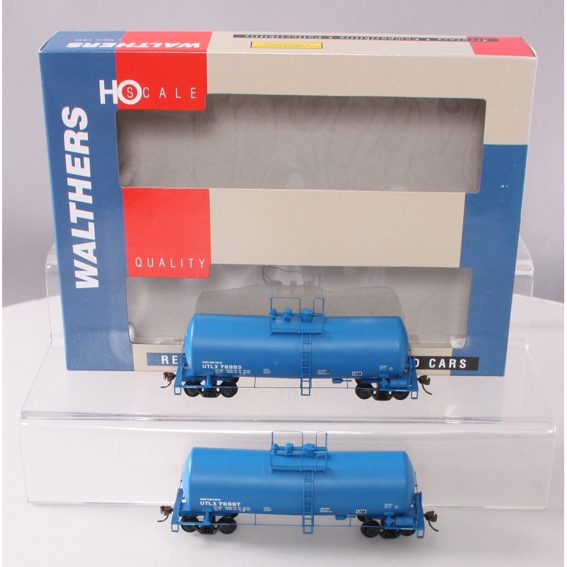 Walthers 932-27202 HO UTLX 16,000 Gallon Funnel Flow Tank Cars (Pack of 2) NIB