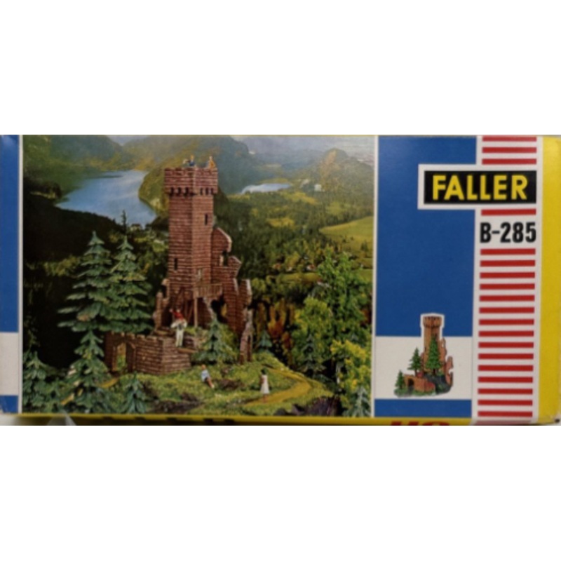 Faller 285 HO Ruined Tower Building Kit