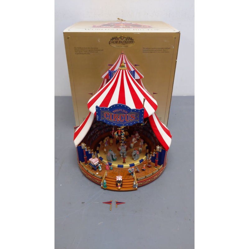 Gold Label Worlds Fair Big Top Circus EX/Box