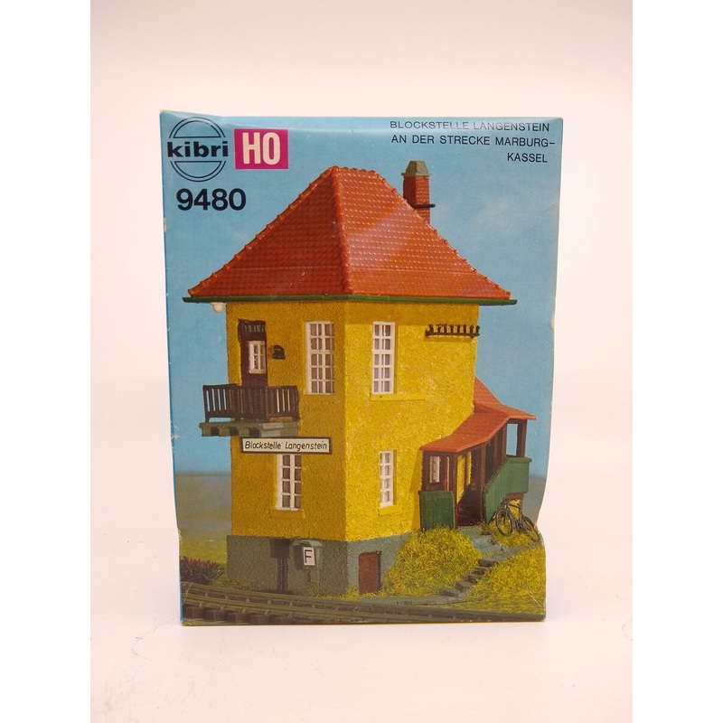 Kibri B-9480 HO Scale Blockstelle Langenstein Plastic Model Building Kit