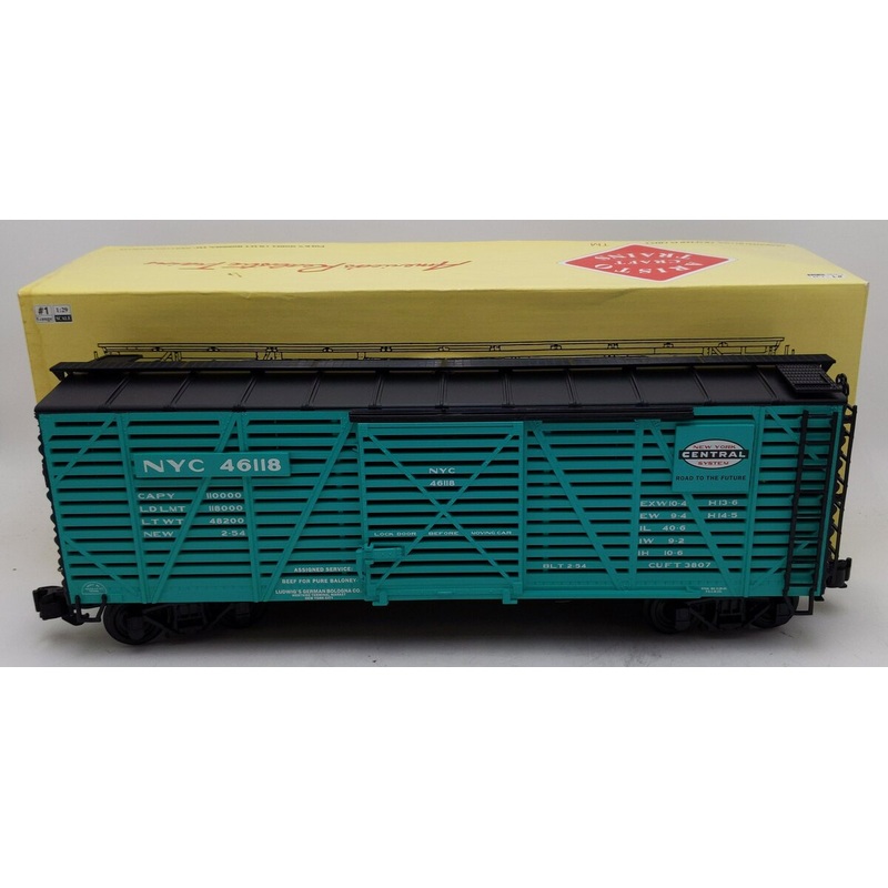 Aristo-Craft 46118 New York Central Stock Car EX/Box