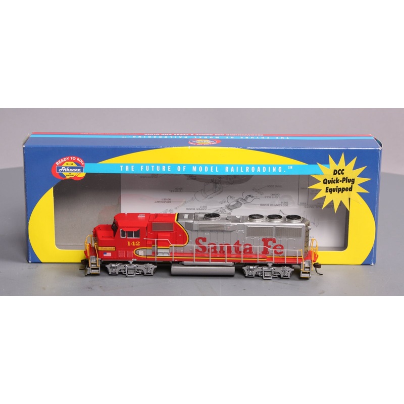Athearn 91502 HO Scale Santa Fe ATSF GP60M Diesel Locomotive #142 NIB