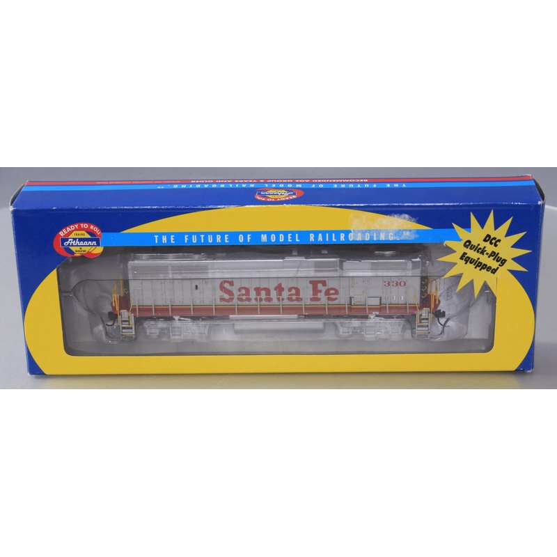 Athearn 91522 HO Scale ATSF EMD GP60B Diesel Locomotive (Powered) #330 NIB