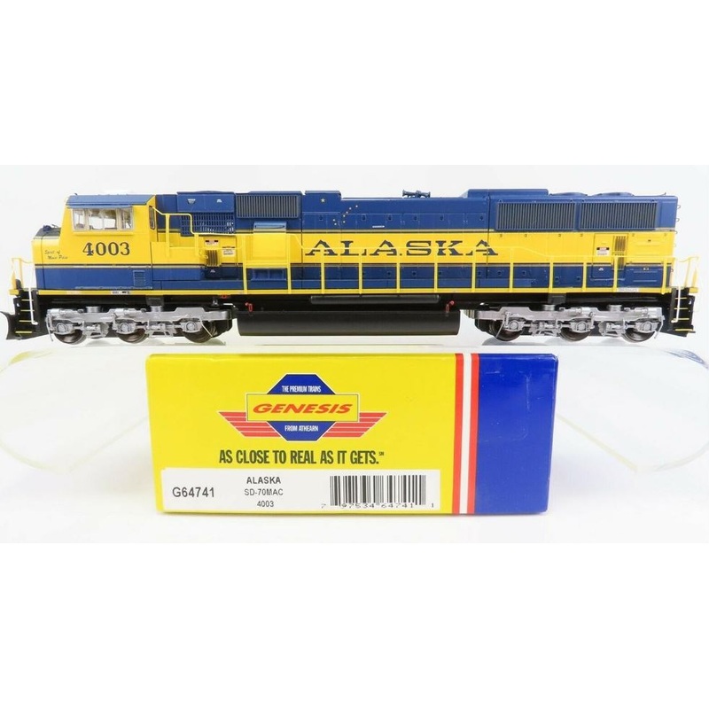 Athearn G64741 HO Scale Alaska SD-70MAC Diesel Locomotive #4003 LN/Box