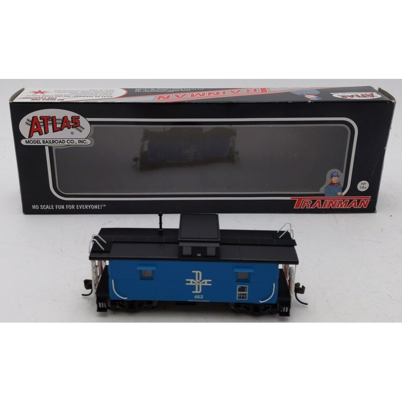 Atlas 11350 HO Scale Boston & Maine Cupola Caboose #462 EX/Box