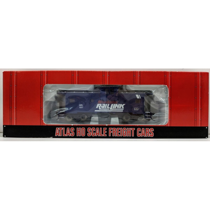 Atlas 1924 HO Scale Montana Rail Link Extended Vision Caboose #1001 NIB