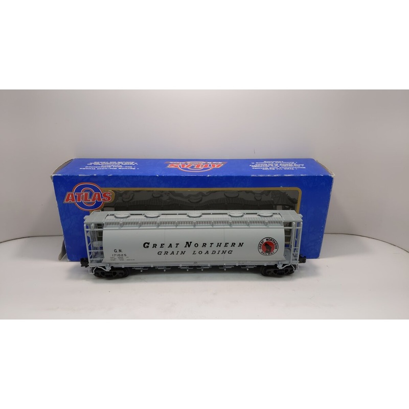 Atlas 6334-2 O Great Northern Hopper #171025 (3 Rail) EX/Box