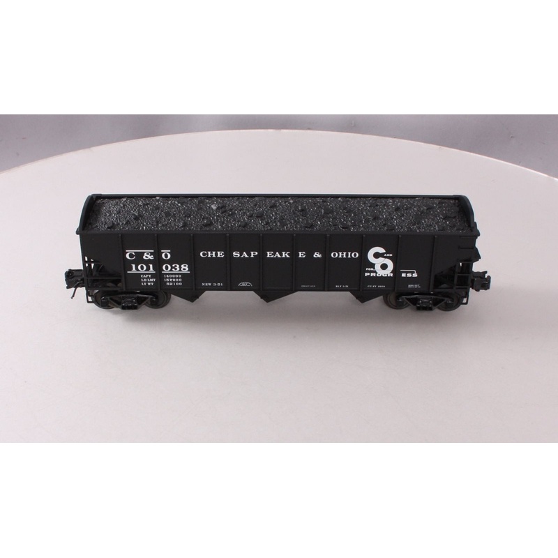 Atlas 902-4 O Chesapeake & Ohio AR 3-Bay 70 Ton Open Hopper #101038 (3 Rail) LN