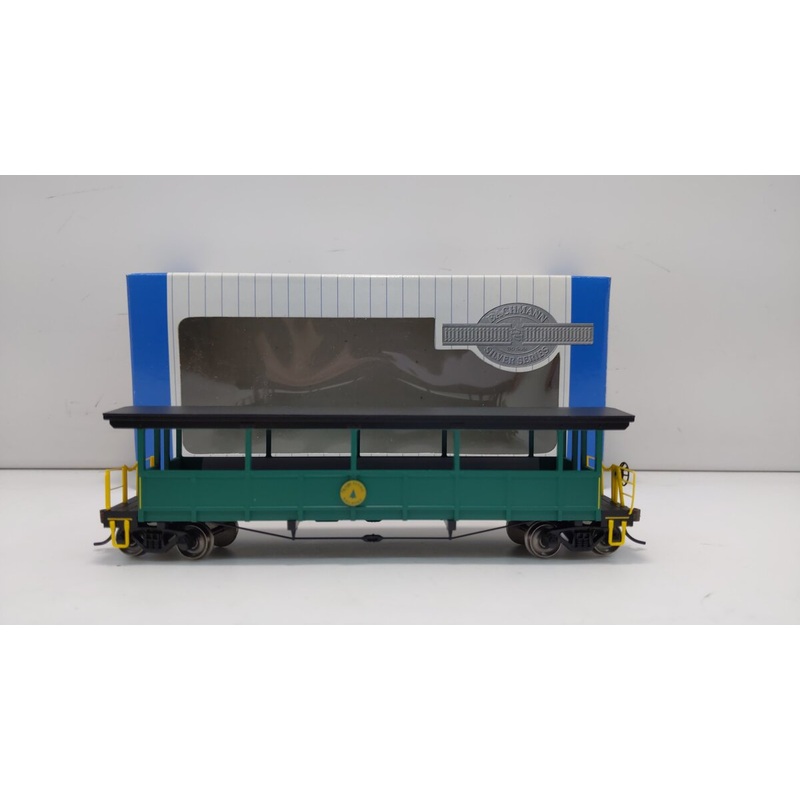 Bachmann 17445 HO Cass Scenic Railroad Open-Sided Excursion Car w/Seats LN/Box