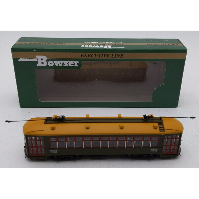 Bowser Manufacturing Co.6-12810 2-Truck Streetcar – Standard DC – Executive Line LN/Box