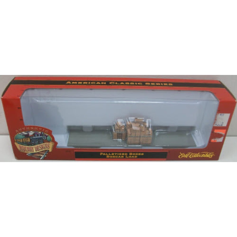 Ertl 4165 HO Scale Palletized Boxes Boxcar Load MT/Box