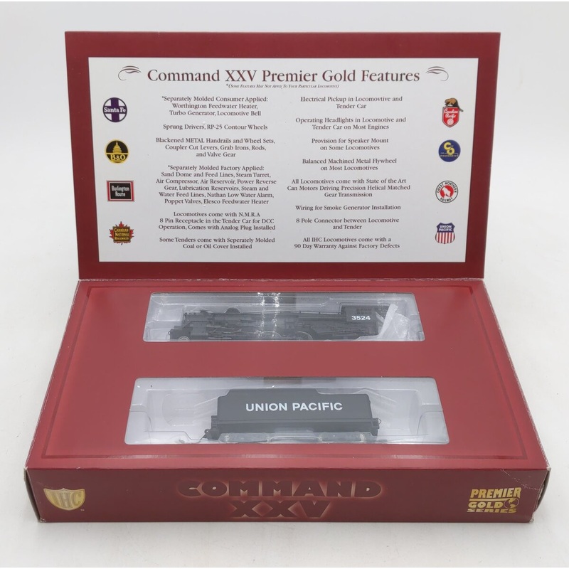 IHC 25028 UP 4-6-2 Pacific Steam Locomotive & Tender EX/Box