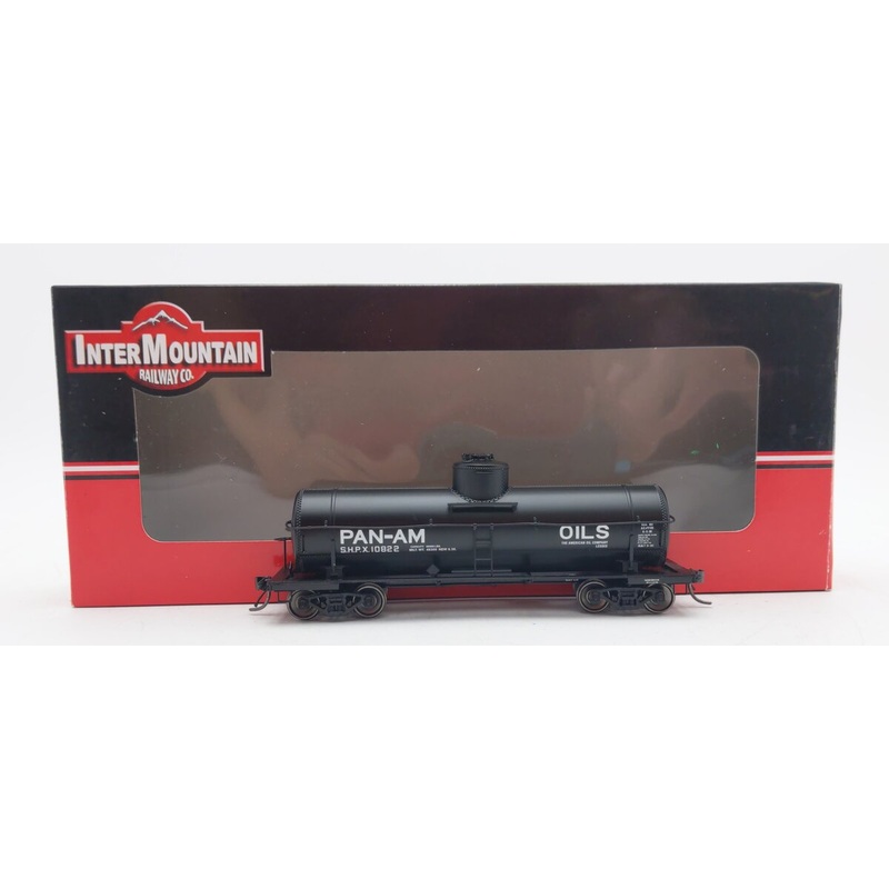 InterMountain 46210-20 HO Scale SHPX Pan-Am Oil 10,000 Gallon Tank Car #10822 LN/Box