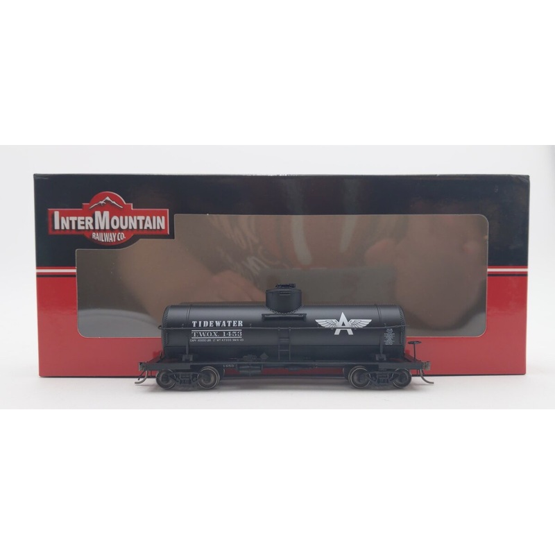 InterMountain 46221-06 HO Scale Tidewater Oil 10,000 Gallon Tank Car #1453 LN/Box