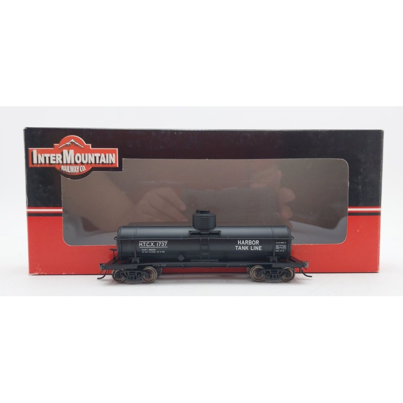 InterMountain 46306-16 HO Scale HTCX Harbor 8,000 Gallon Tank Car #1737 LN/Box