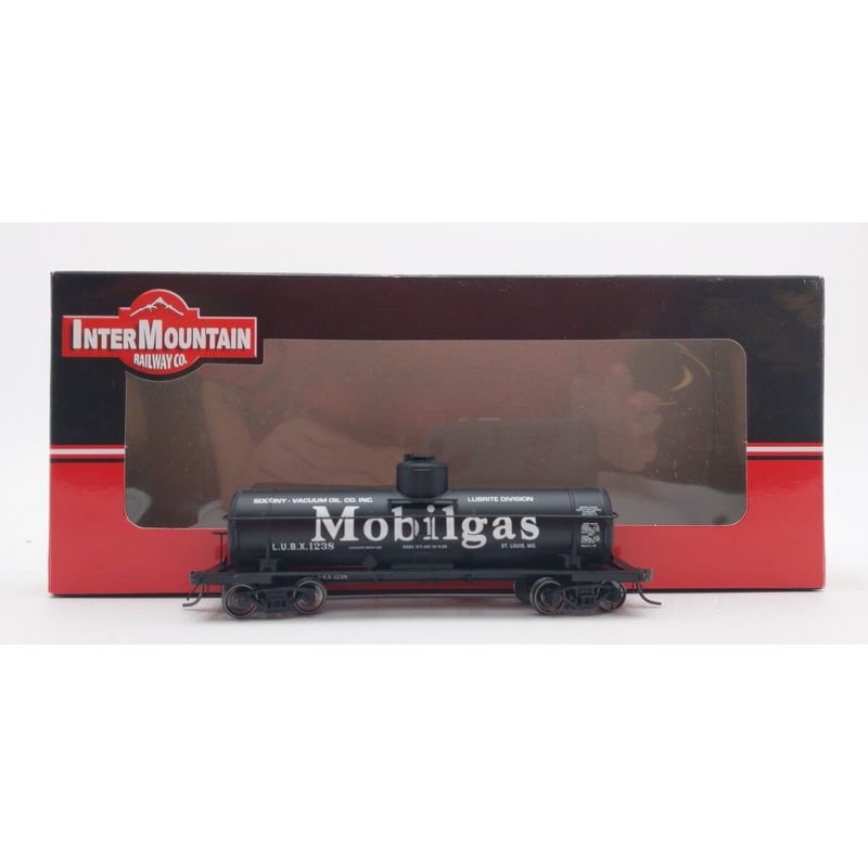 InterMountain 46338-04 HO Scale LUBX Mobile Gas ACF 8,000 Gallon Tank Car #1238 EX/Box