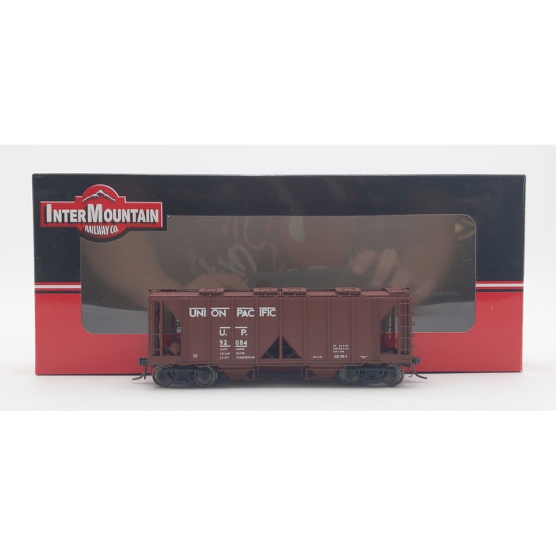 InterMountain 48606-18 HO Scale Union Pacific Hopper #92084 EX/Box