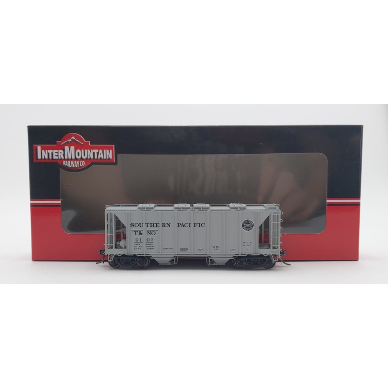 InterMountain 48684-03 HO Scale T&NO 1958 CuFt 2-Bay Covered Hopper Car #4107 LN/Box