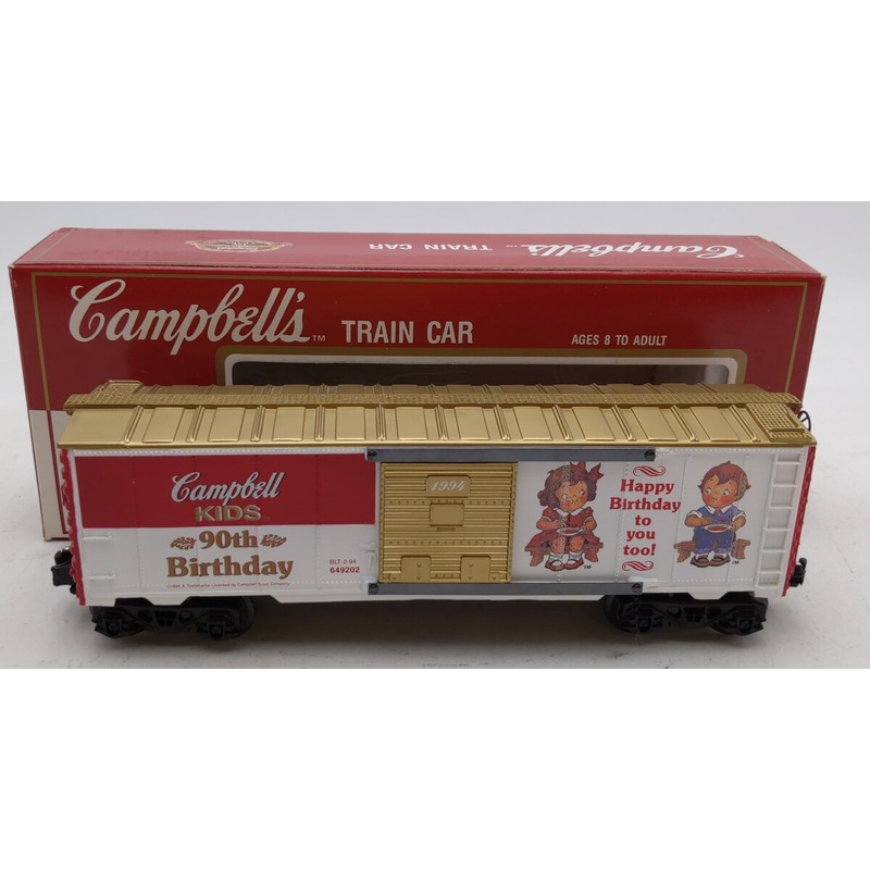 K-Line K649202 Campbell’s Kids 90TH Anniversary Birthday Boxcar LN/Box