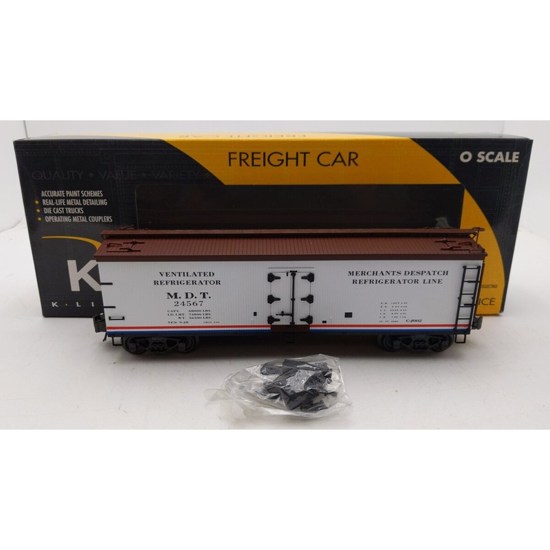 K-Line K742-80335 O Gauge Merchants Despatch Refrigerator Car #24567 LN/Box